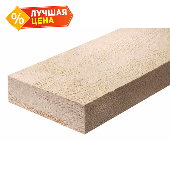 Доска обрезная естественной влажности 50х150х6000 сорт 1-2